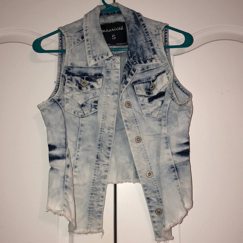 Maurice’s jean vest